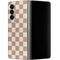 Neutral Checkered Galaxy Z Fold4 5G Skin